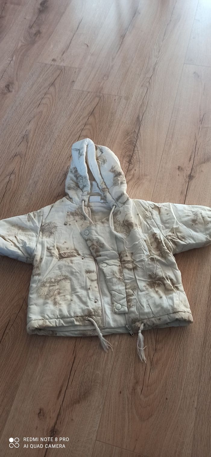 Manteau imprime 18 mois