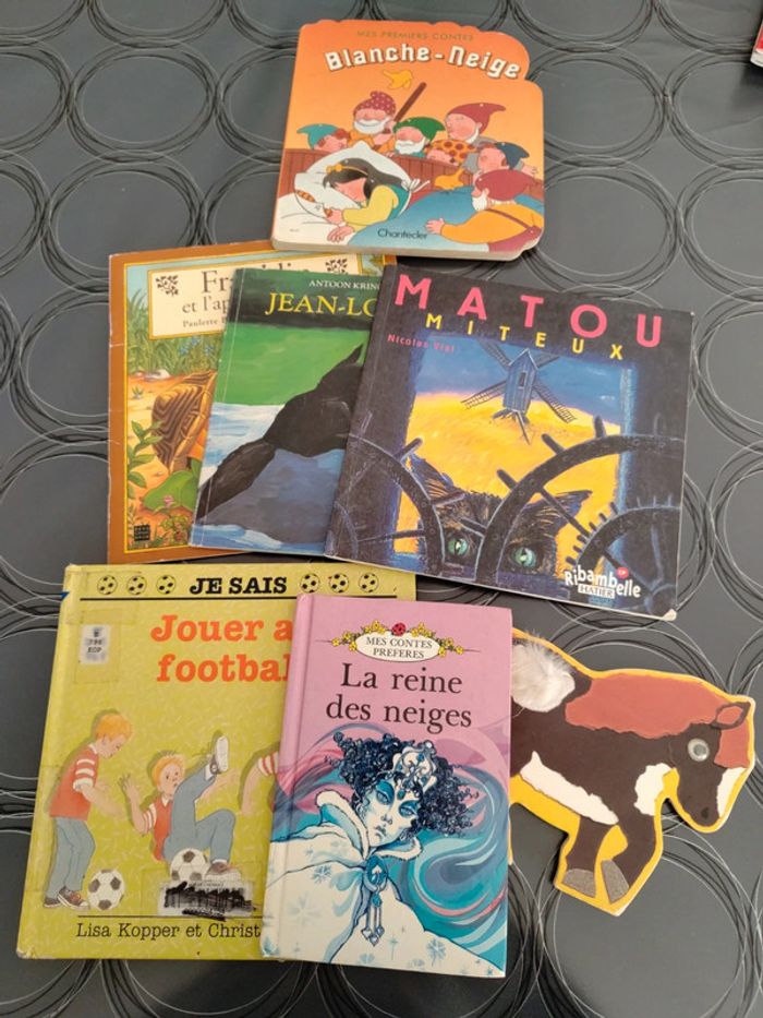 Lot de 7 livres pour enfants