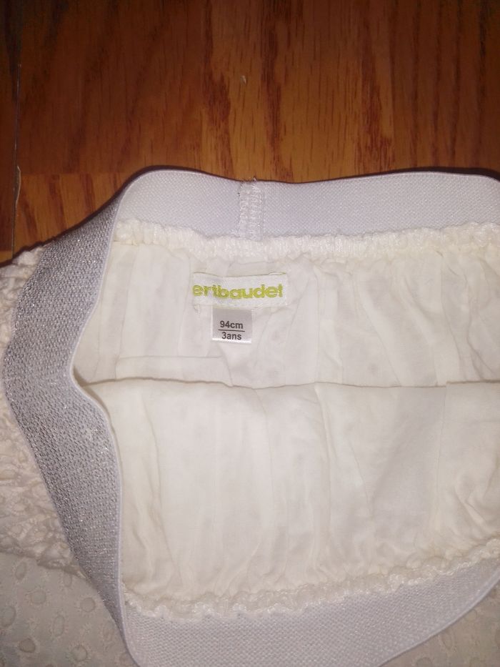 Jupe cérémonie bohème chic 3 ans Vertbaudet Neuve - photo numéro 4