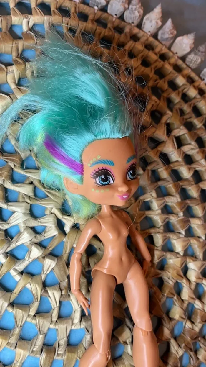 Figurine cheveux coloré - photo numéro 2