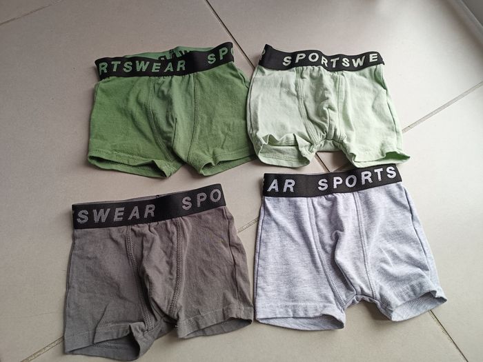 Boxers taille 1,5/2ans (92 cm)