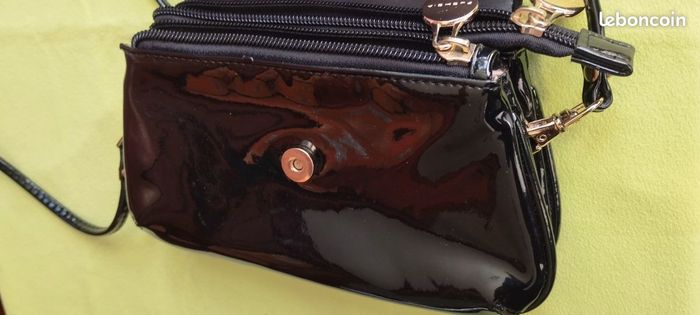 Sac bandoulière vernis - photo numéro 3