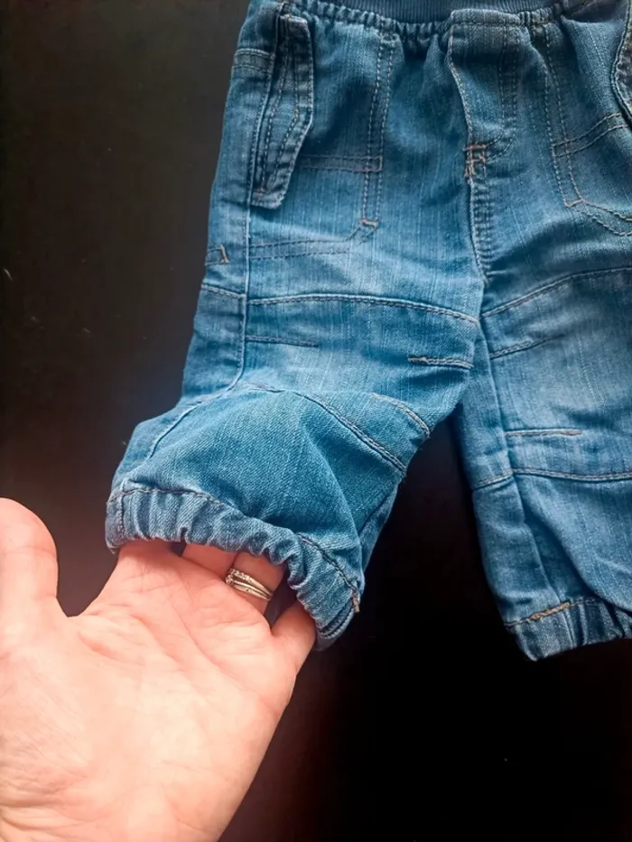 Jean bébé garçon 6 mois - photo numéro 2