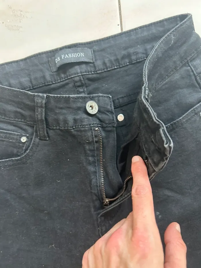 Pantalon slim DS Fashion 38 Noir - photo numéro 4