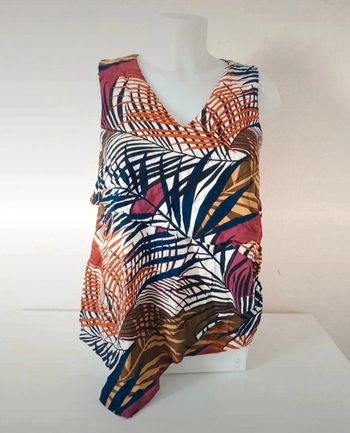 Haut  asymétrique 💫Zamba taille 38 💝