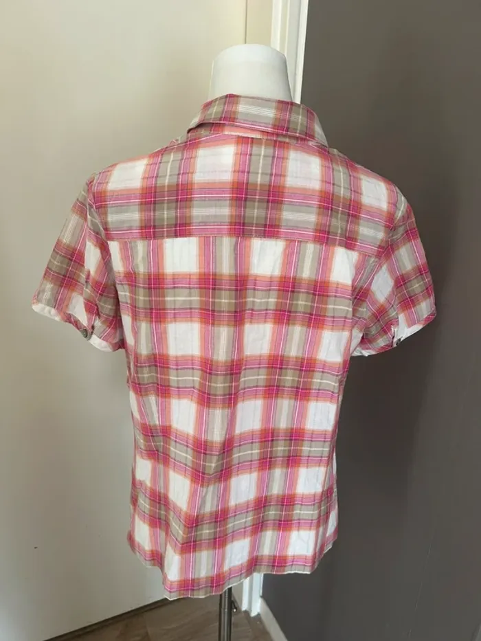 Canda by CA, chemise à carreaux femme, taille 40 - photo numéro 4