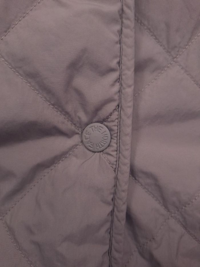 Veste a bouton the north face femme - marron - taille M - brodé (70) - photo numéro 5
