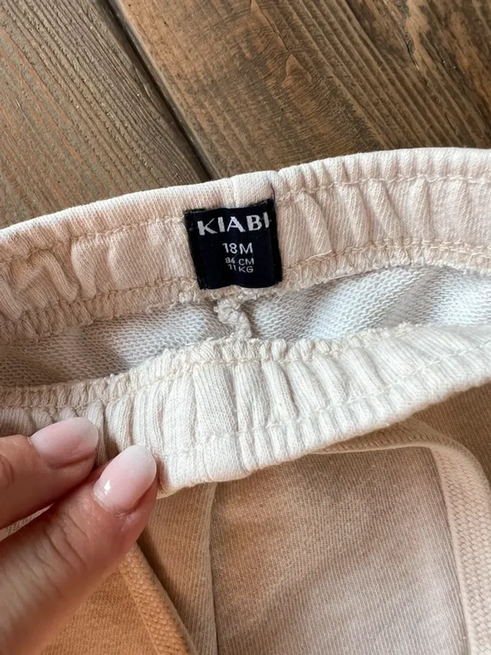 Pantalon jogging habillé Kiabi beige - photo numéro 3