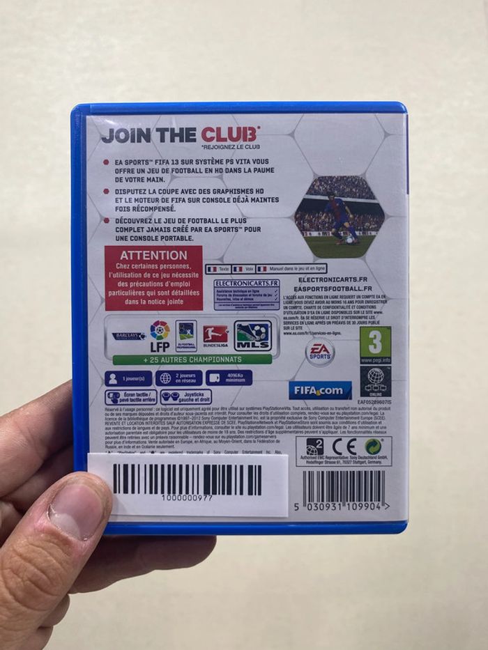 📀 FIFA 13 – Jeu PS Vita complet 🇫🇷 - photo numéro 2