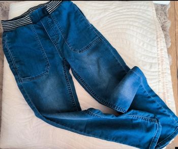 Jean Orchestra bleu 8 ans - Taille élastiquée