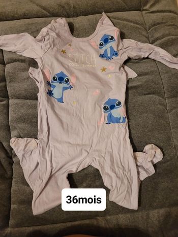 Pyjama coton stitch