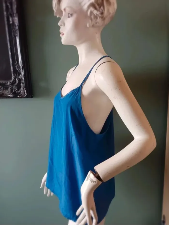 Débardeur bleu M - photo numéro 2