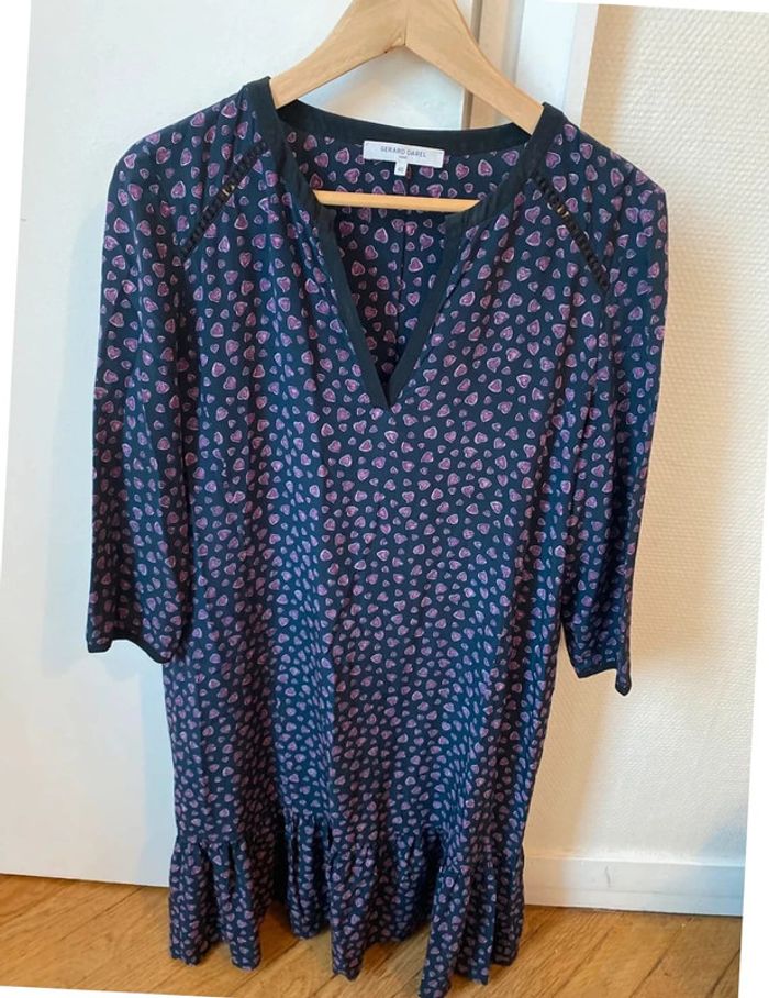 Robe soie Gérard darel t40