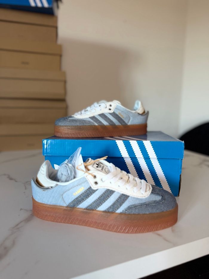 Chaussure femme en jeans