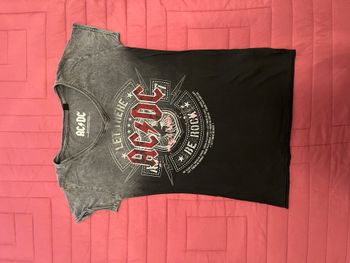 T-shirt AC/DC Let there be Rock Effet Dip-Dye