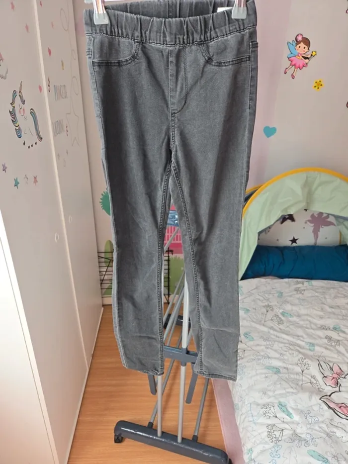 Jean skinny taille 8 ans - photo numéro 2