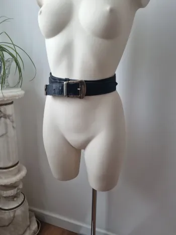 Ceinture noir vintage