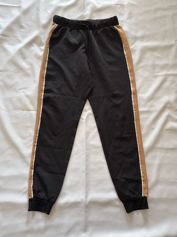 Pantalon de survêtement beige, blanc et noir - Amisu - M/38