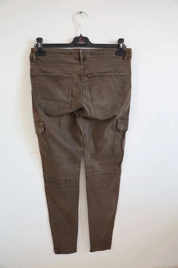 C39 jeans marron Mango 38 - photo numéro 2
