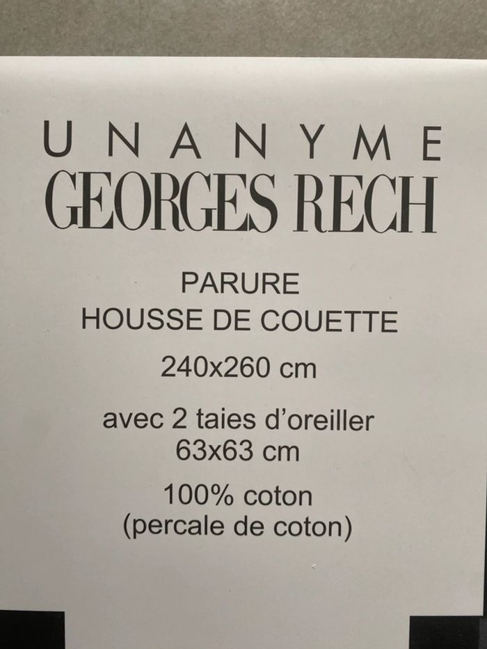 Magnifique parure de lit Georges rech - photo numéro 3
