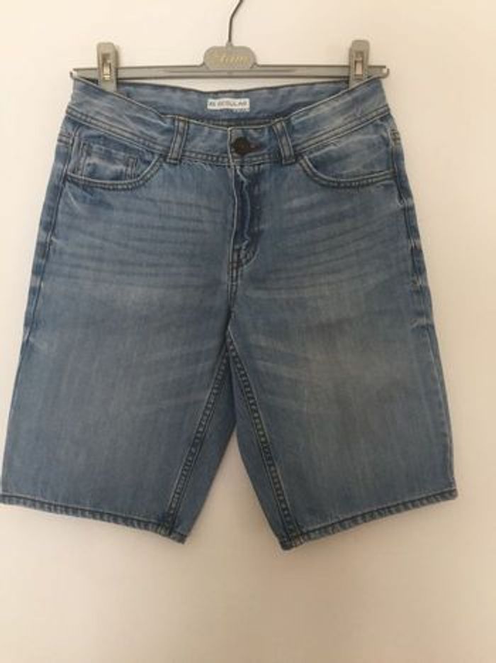 Bermuda Short Jeans Taille 14 ans  - xs