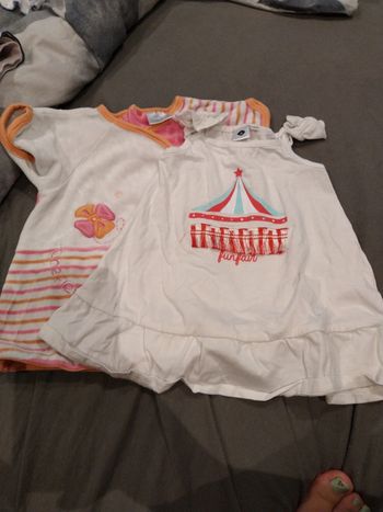 Lots de 2 robes 6 mois