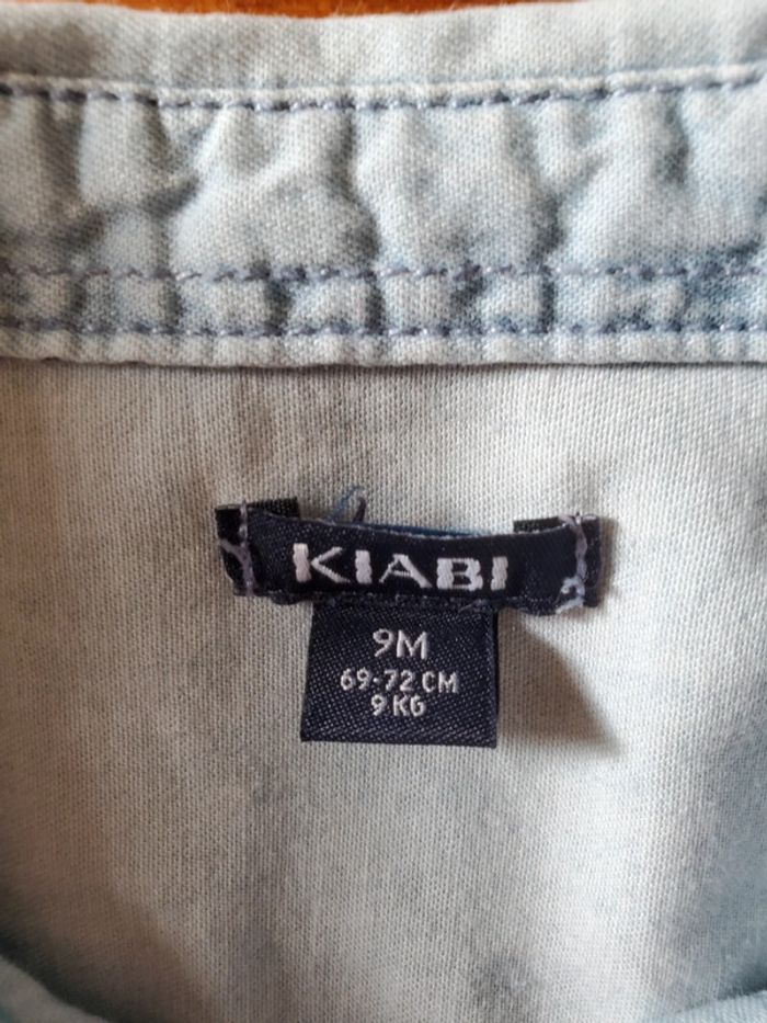 Chemise en jean 9mois - photo numéro 4