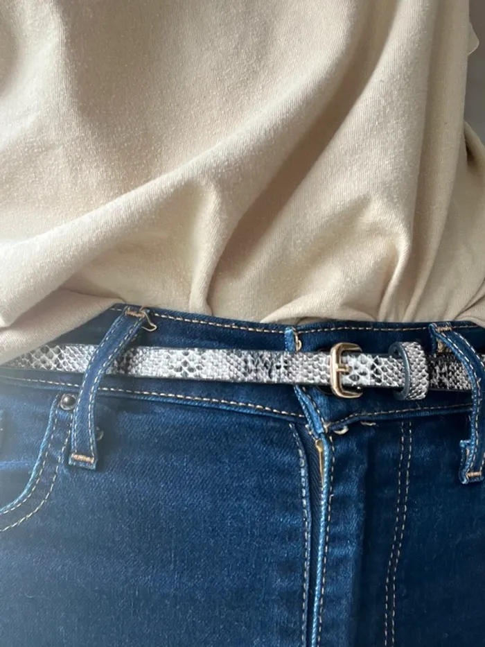 Ceinture crocodile - photo numéro 3