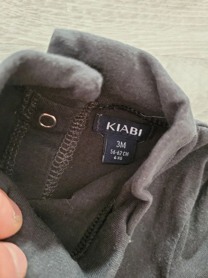 Tee-shirt "Kiabi" 3mois - photo numéro 3