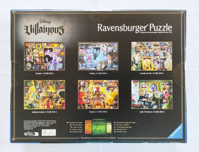 Madame Trémaine - Cendrillon - Disney Villains - Puzzle Ravensburger 1000P - photo numéro 2