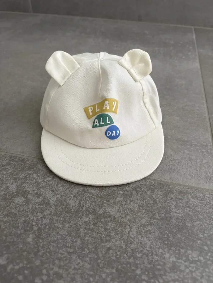 Casquette bébé 3-6 mois
