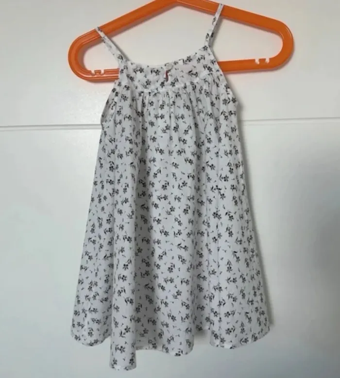 Robe fluide blanche à fleurs Bout'chou fille 18 mois - photo numéro 5