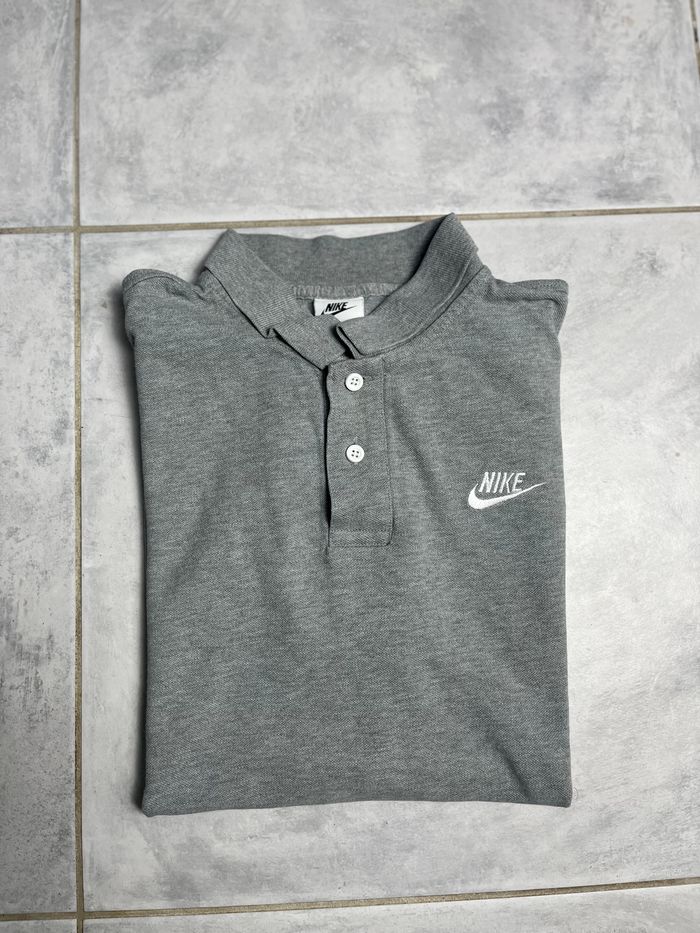 Polo Nike gris homme – Taille M