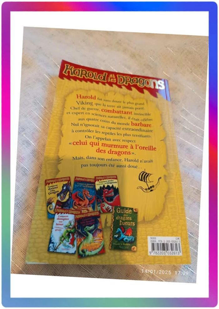 Livre Harold et les dragons - photo numéro 2
