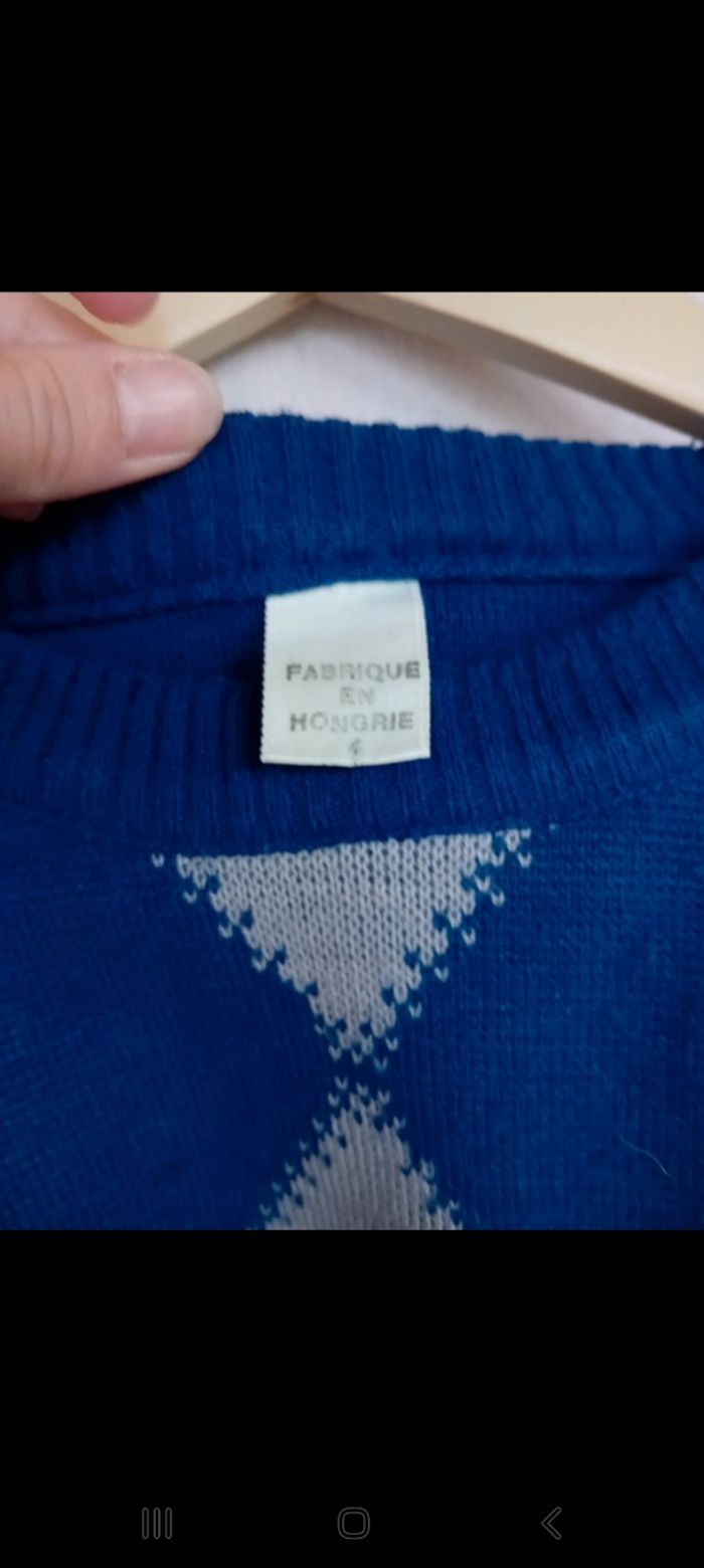 Pull-over à carreaux - photo numéro 3