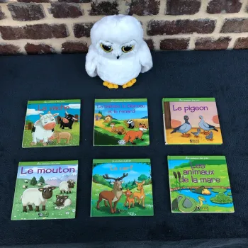 Collection livres les animaux de la ferme