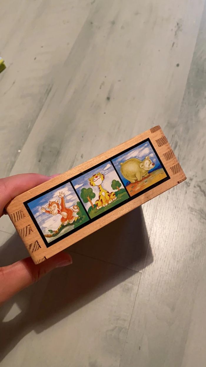 Puzzle cube bois - photo numéro 4