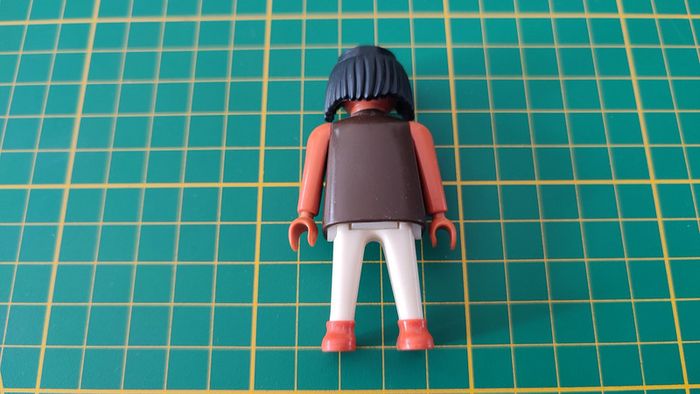Personnage Indien pantalon blanc référence 30 00 9432 pièce détachée Playmobil #B85 - photo numéro 2