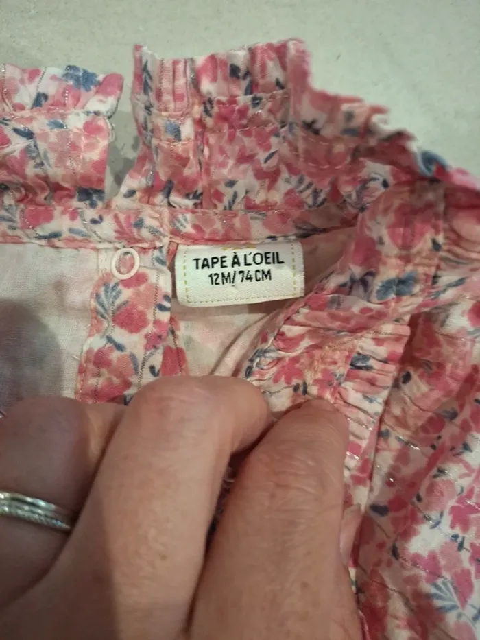 Lot de 2 robes été 12 mois - photo numéro 5
