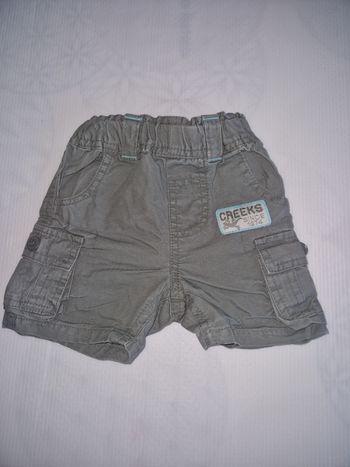 Short bébé garçon 6 mois