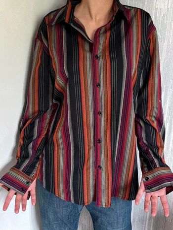 Chemise à rayure taille 40 marque npo•