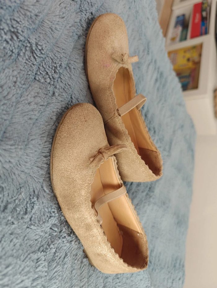 Ballerines dorées Vertbaudet - photo numéro 2