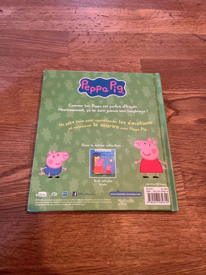 Livre Peppa Pig Peppa Comprendre ses émotions Je n’ai plus peur - photo numéro 3