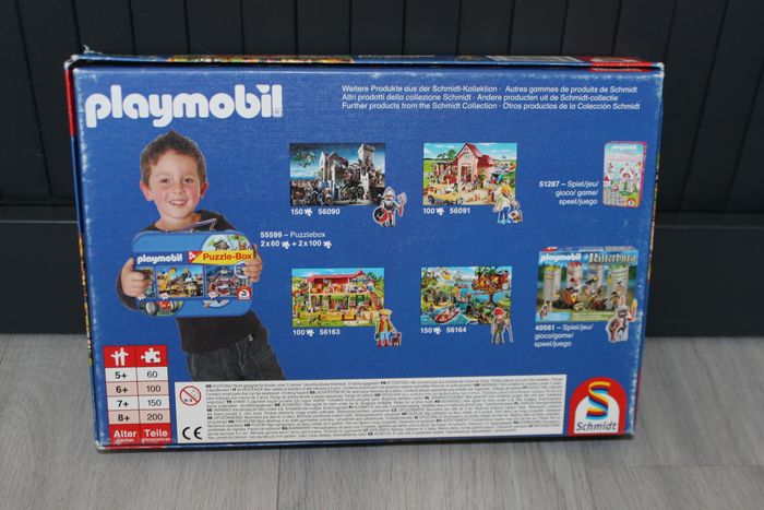 🧩 Puzzle Playmobil Ferme 100 pièces Schmidt 🧩 - photo numéro 4