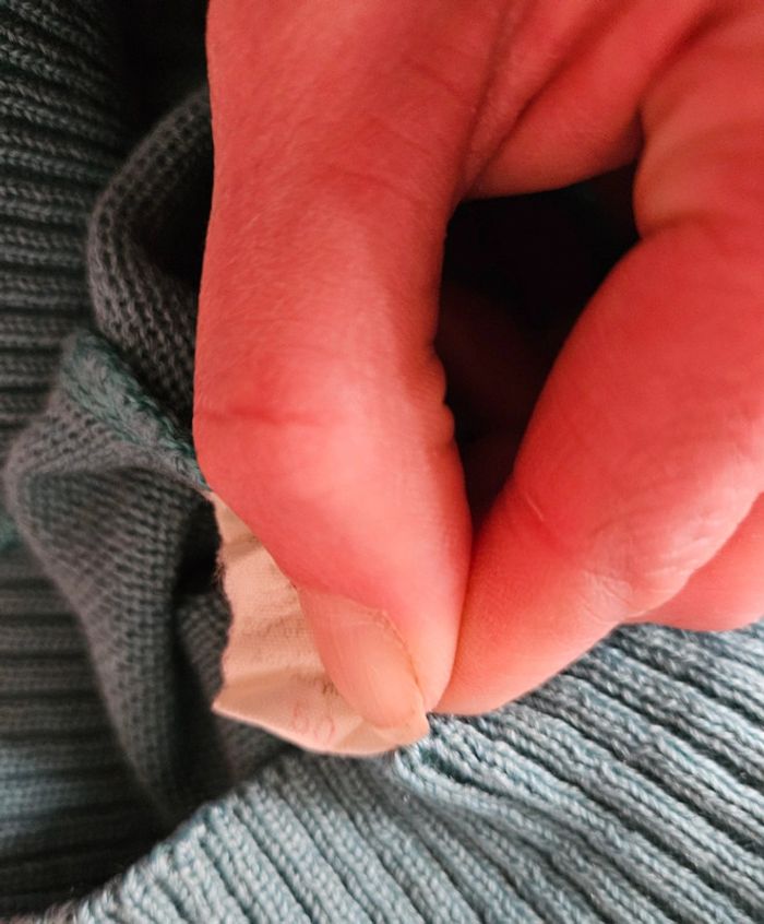 Pull vert turquoise - photo numéro 5