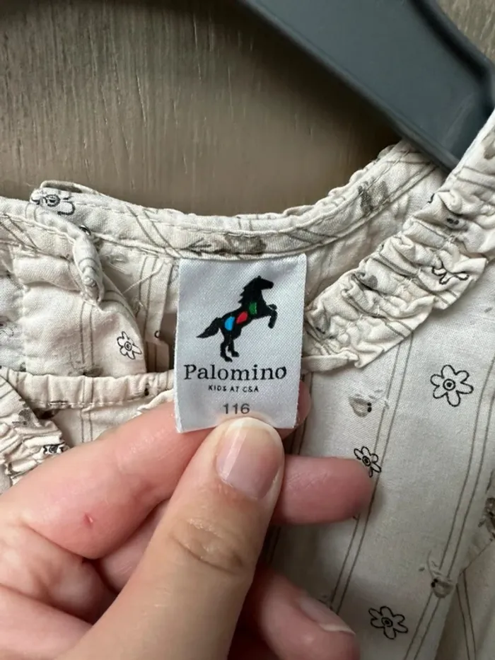 Blouse beige fille Palomino 6 ans - photo numéro 4