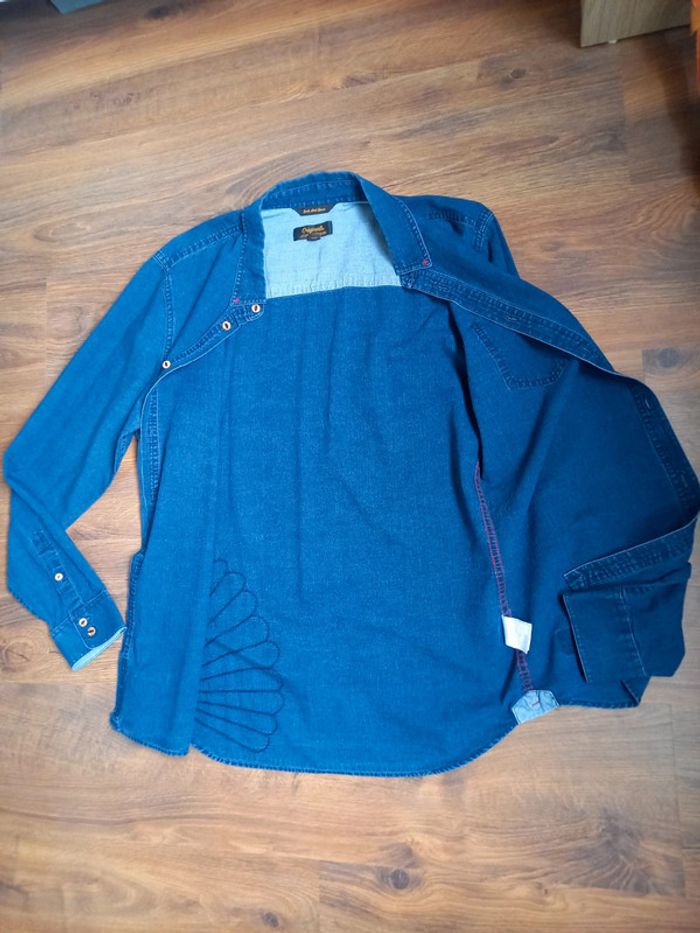 Chemise en jean Jack & Jones L - photo numéro 4