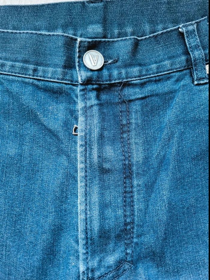 Jean Homme Versace City Vintage Y2K - Taille 38 - Coupe Droite Classique - photo numéro 5