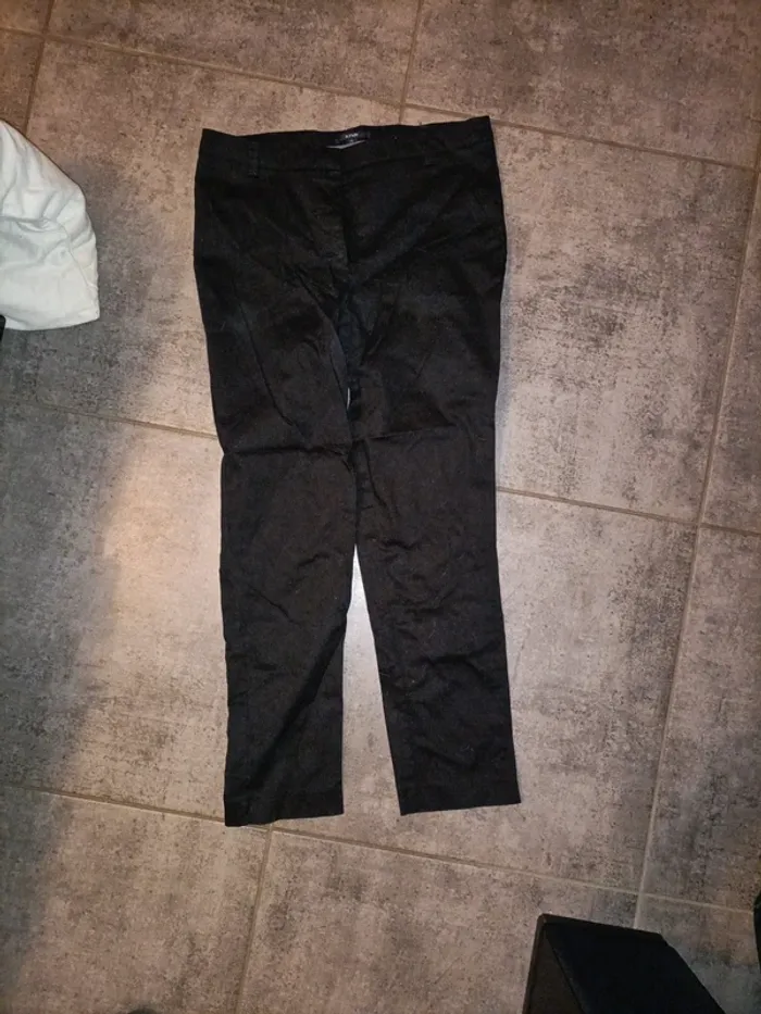 Pantalon cigarette 7/8 ème