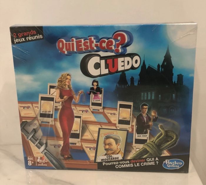 Hasbro Jeu Cluedo qui est-ce ? Neuf sous blister.